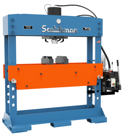 110-ton wide fram H-press PressPro 110W - Scotchman Hydraulic Press 