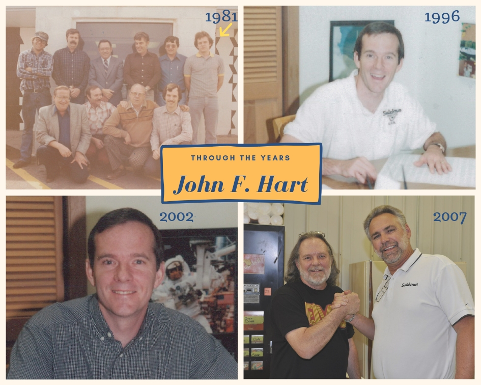 John Hart through the years